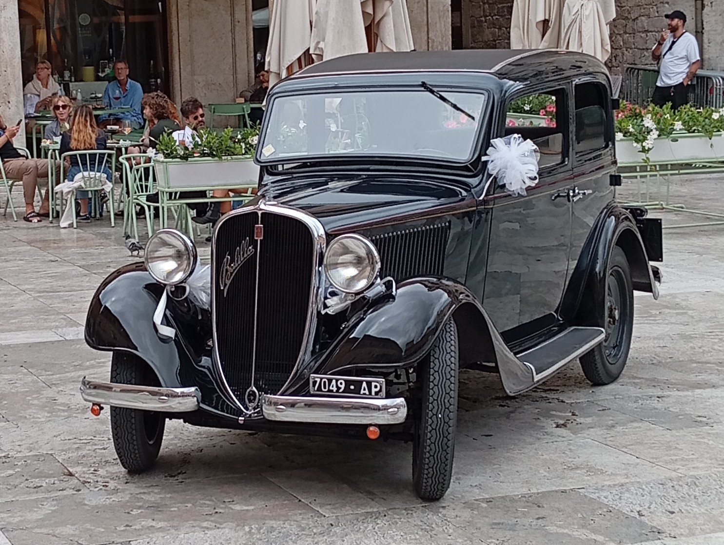 Il frontale della balilla 4 marce del 1935